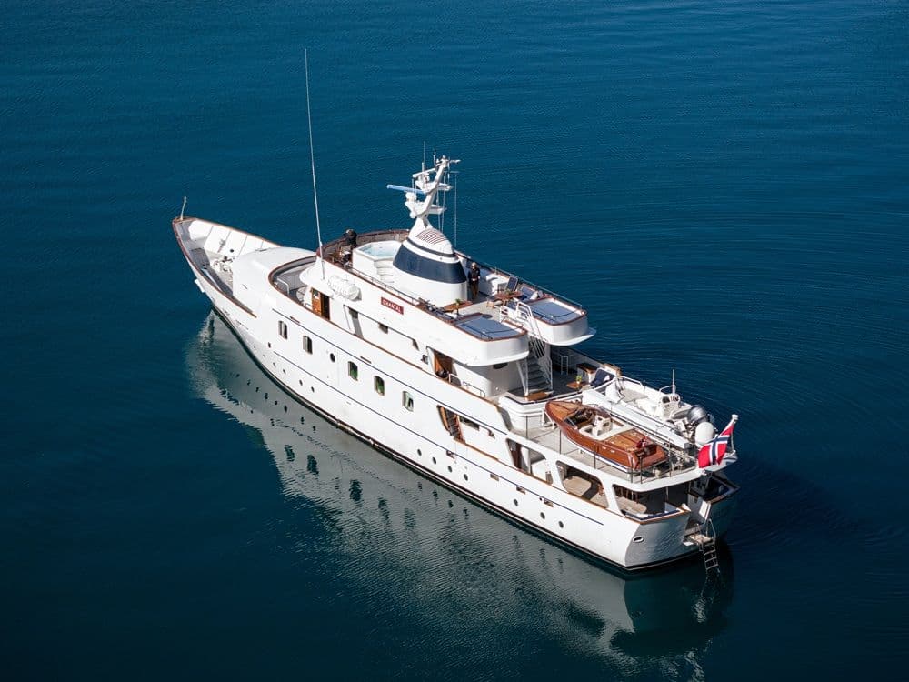 The Owner’s Suite aboard Chantal